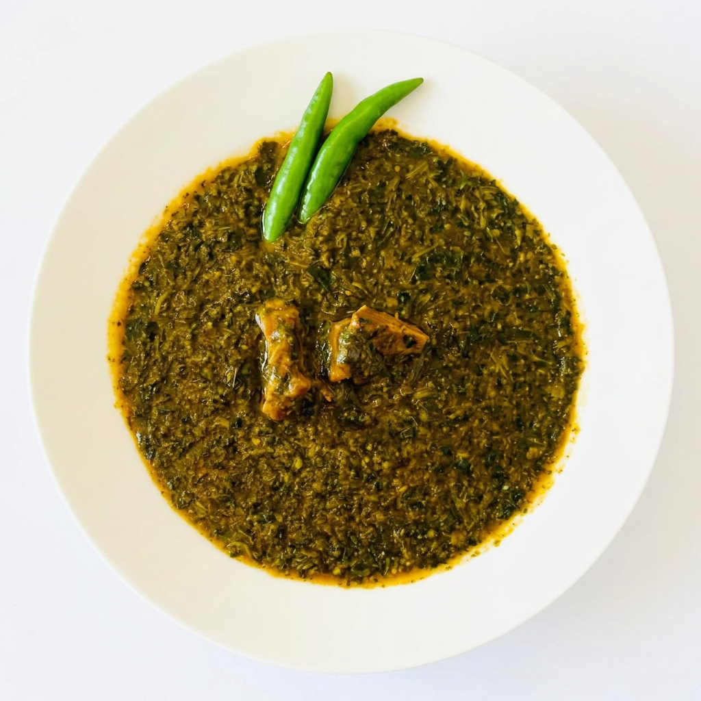 ملوخية بالخبز